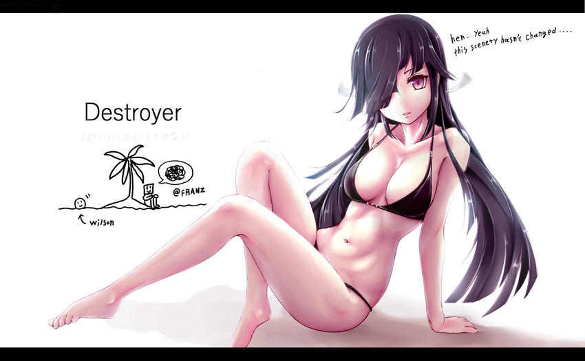 hayashimo and wilson (kantai collection and 1 more) drawn by franz_(217franz)