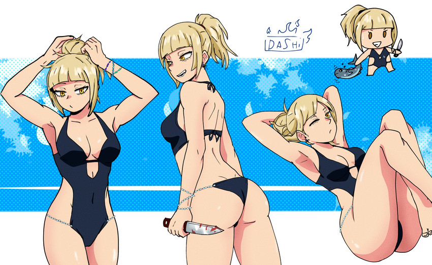 toga himiko (boku no hero academia) drawn by dashi_(dashiart)