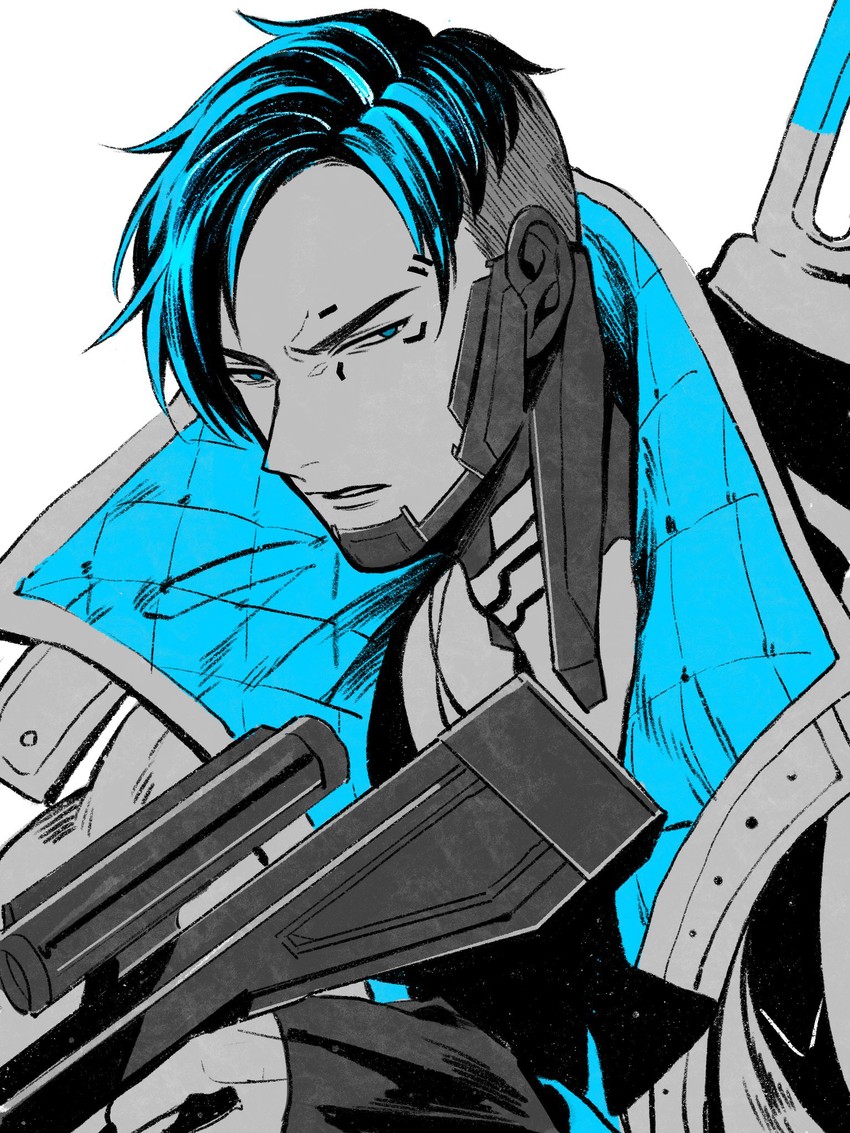 crypto (apex legends) drawn by mozuwaka