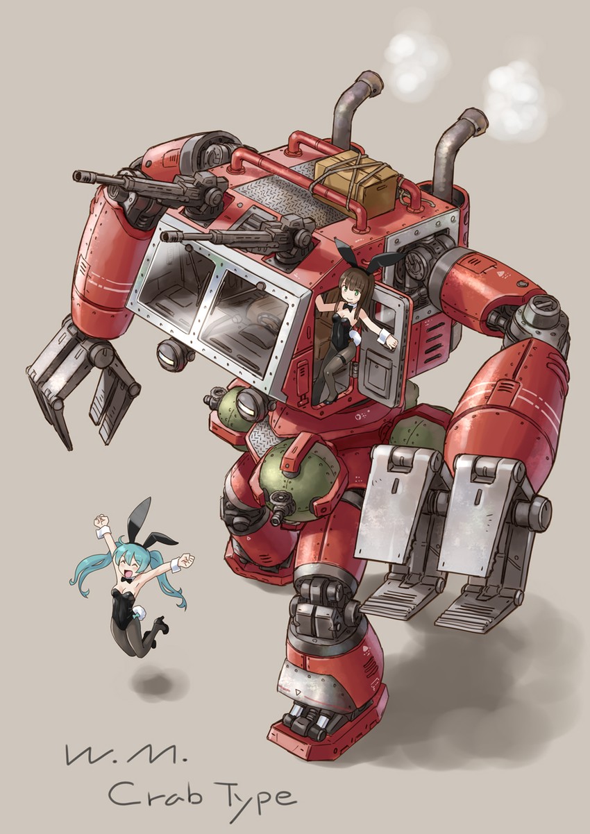 crab type (original and 1 more) drawn by katahira_masashi