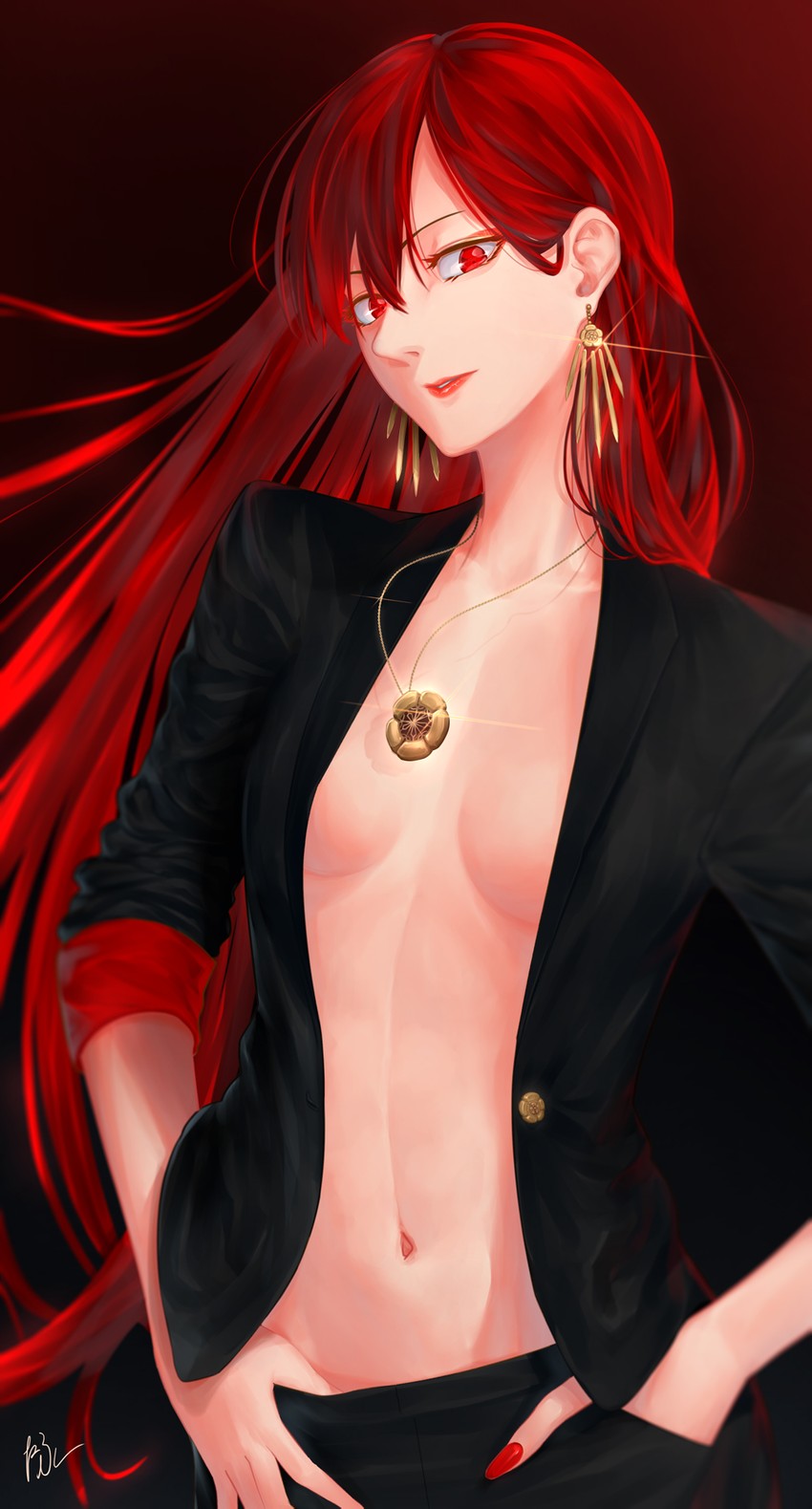 oda nobunaga (fate and 1 more) drawn by tafuu_(tortafu)