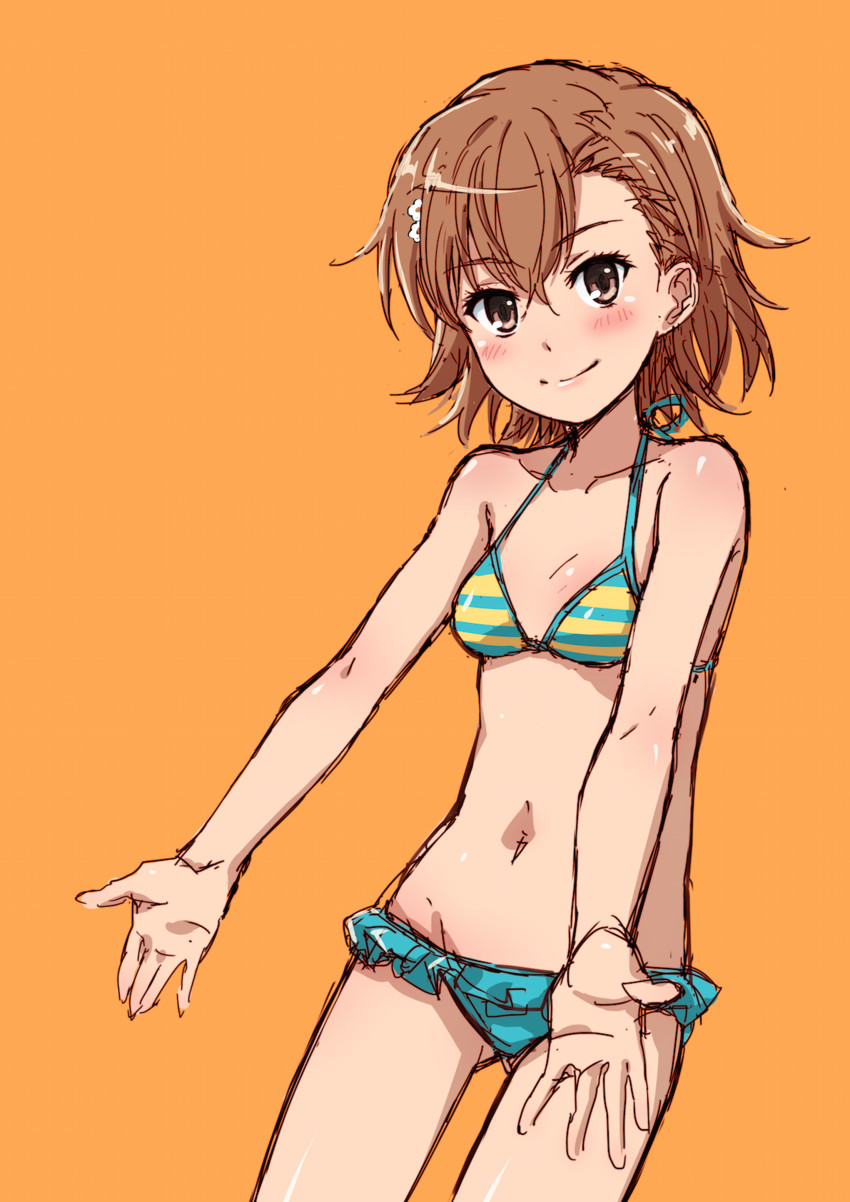 misaka mikoto (toaru majutsu no index and 1 more) drawn by isshi_pyuma