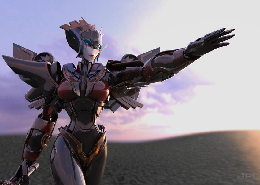 windblade (transformers and 1 more) drawn by jpl-animation