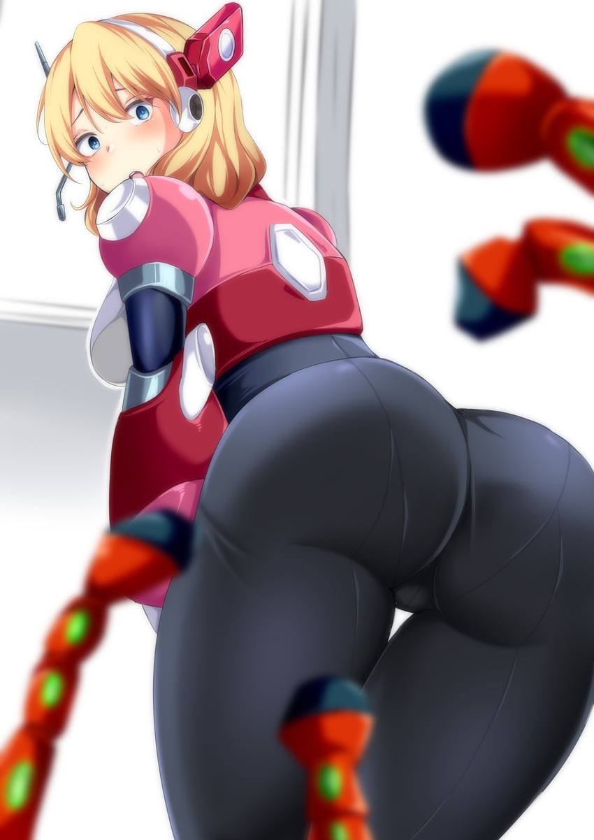 alia and launch octopus (mega man and 2 more) drawn by pandacross