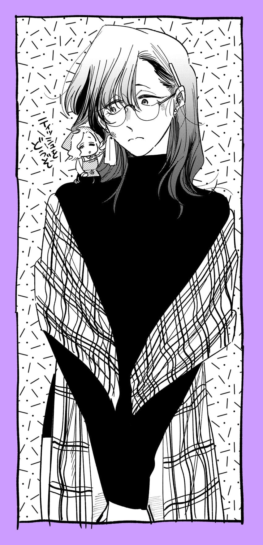 oono and nishizono (super no ura de yani suu futari) drawn by jinusi