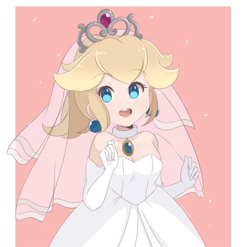 princess peach (mario and 1 more) drawn by chocomiru