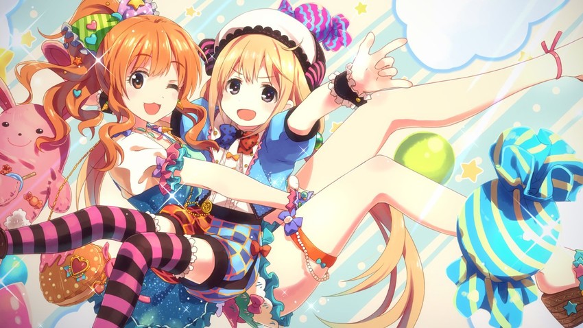 futaba anzu and moroboshi kirari (idolmaster and 1 more) drawn by yuuki_tatsuya