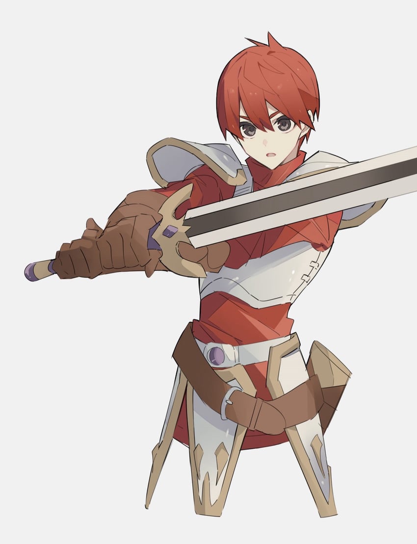 adol christin (ys and 1 more) drawn by george_man