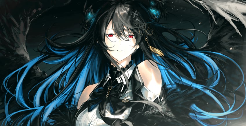 nerissa ravencroft (hololive and 1 more) drawn by kyoko_(zeprii4)