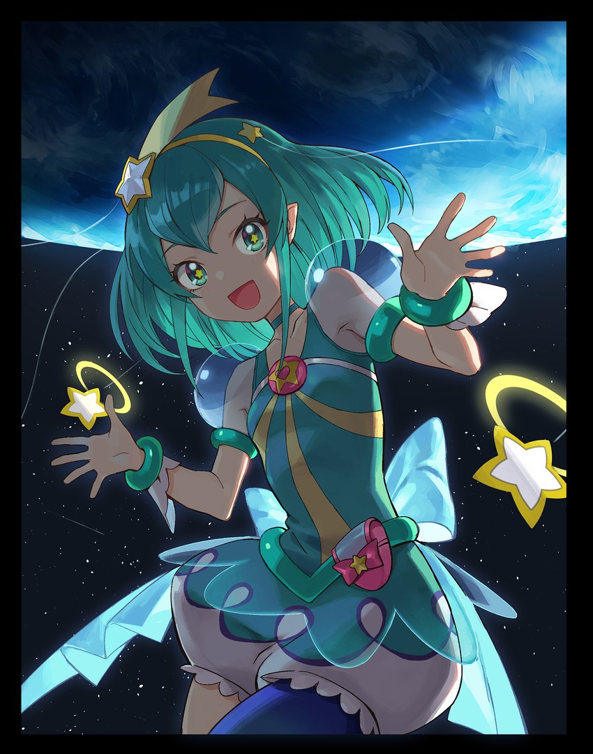 hagoromo lala and cure milky (precure and 1 more) drawn by tugo
