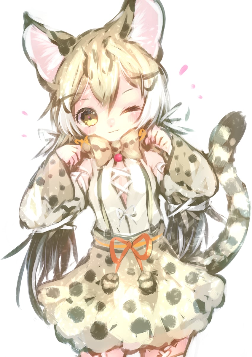 geoffroy's cat (kemono friends and 1 more) drawn by maki_gamin