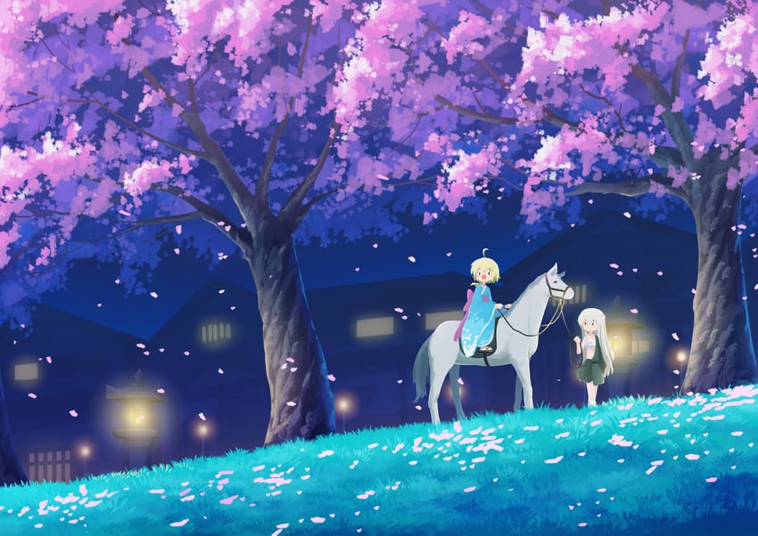 egawa kusumi and amano soraha (assault lily) drawn by teisuu