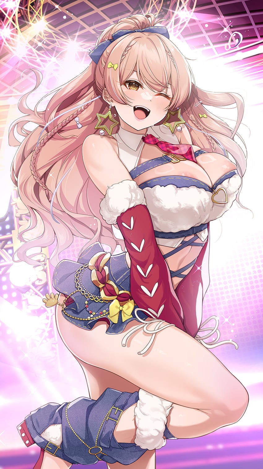 jougasaki mika (idolmaster and 1 more) drawn by mk_(mod0)