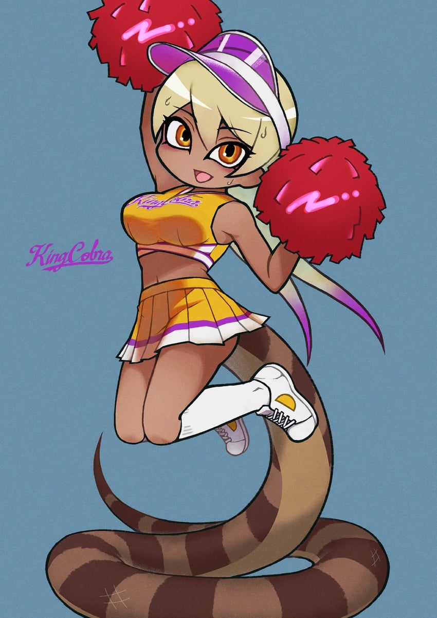 king cobra (kemono friends and 1 more) drawn by hoshino_mitsuki