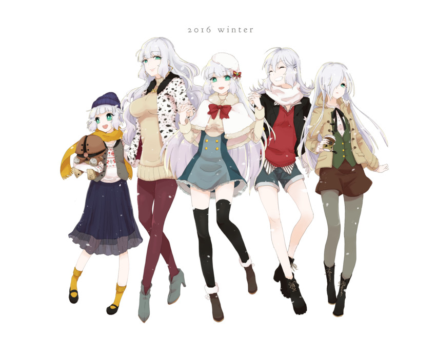 acguy, sthesia awar, sthesia awar nono, sthesia awar acht, sthesia awar primo, and 1 more (gundam and 1 more) drawn by shichijou_natori