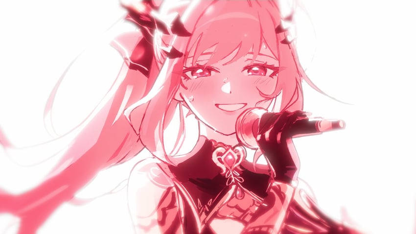 mori calliope (hololive and 1 more) drawn by yunare