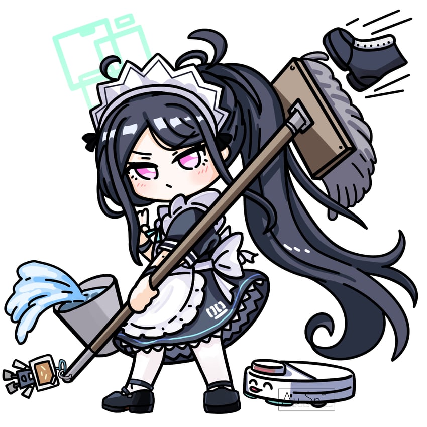 sensei, aris, and kei (blue archive) drawn by yimaxue