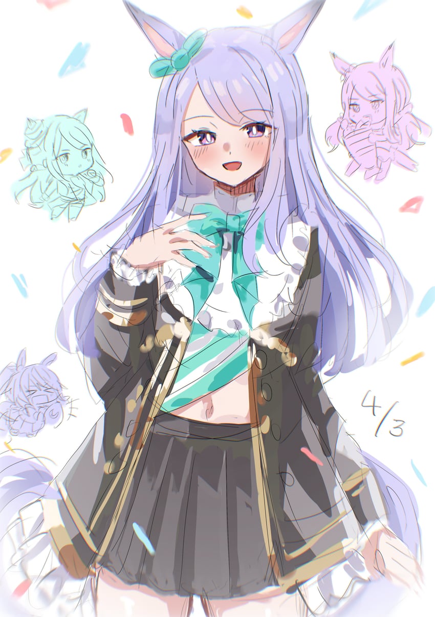 mejiro mcqueen and tokai teio (umamusume) drawn by mare_ma