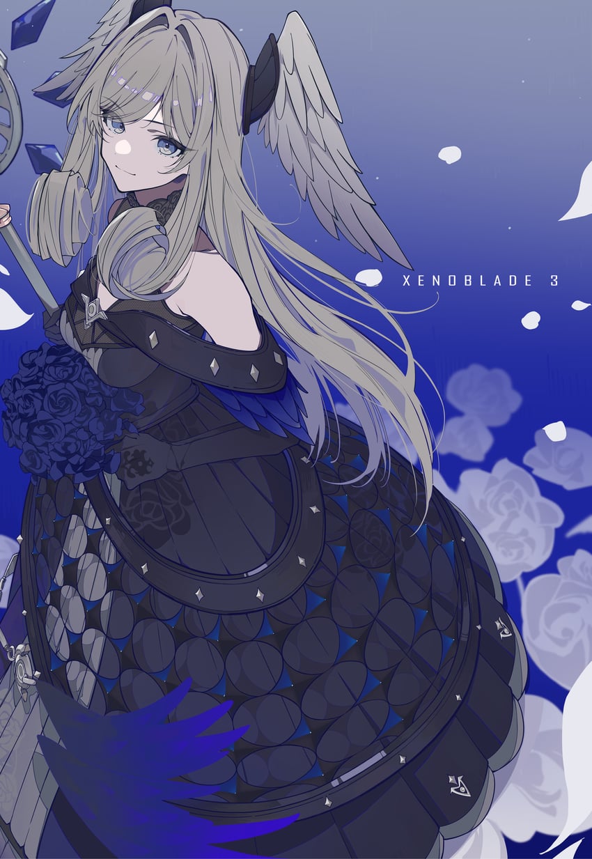 melia antiqua (xenoblade chronicles and 1 more) drawn by gugugu_official