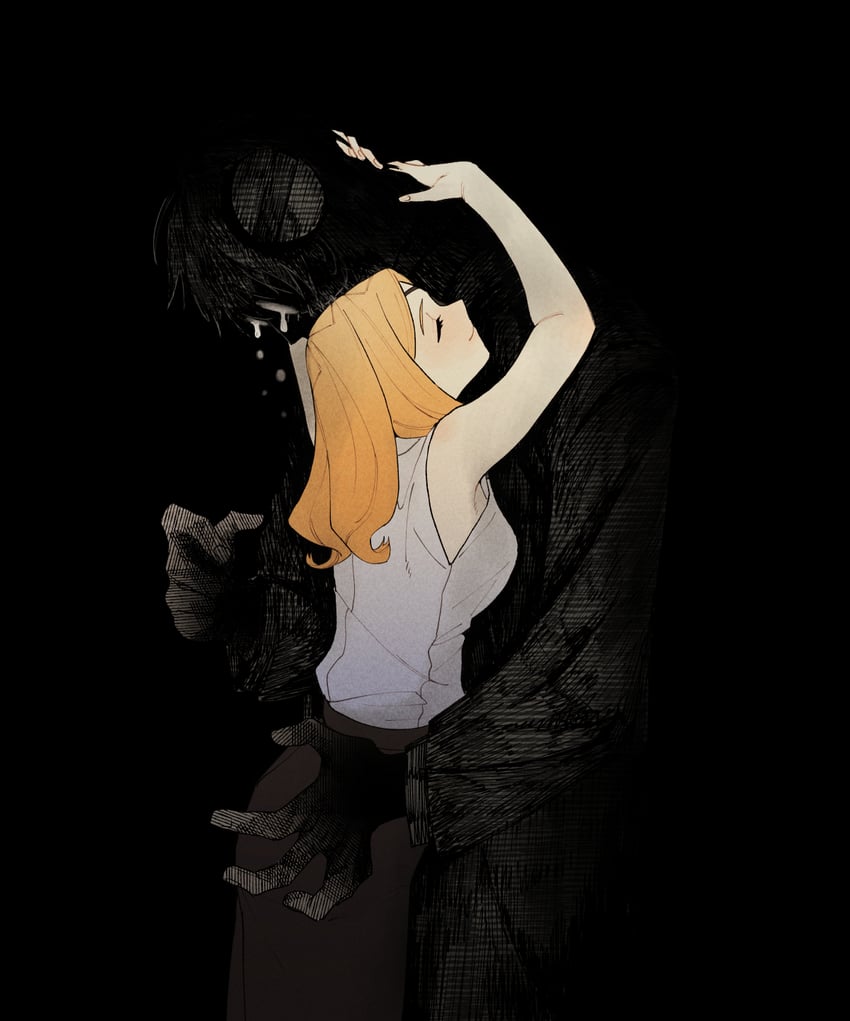 franken stein and marie mjolnir (soul eater) drawn by hissiu