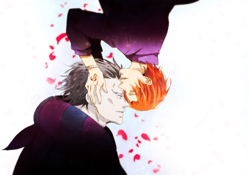 gilles de rais and uryuu ryuunosuke (fate and 1 more) drawn by kusaka_(cc-1)