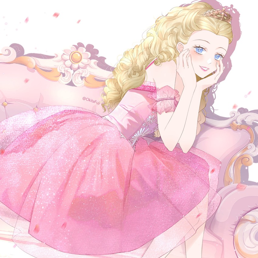 barbie and clara (barbie and 1 more) drawn by okitafuji