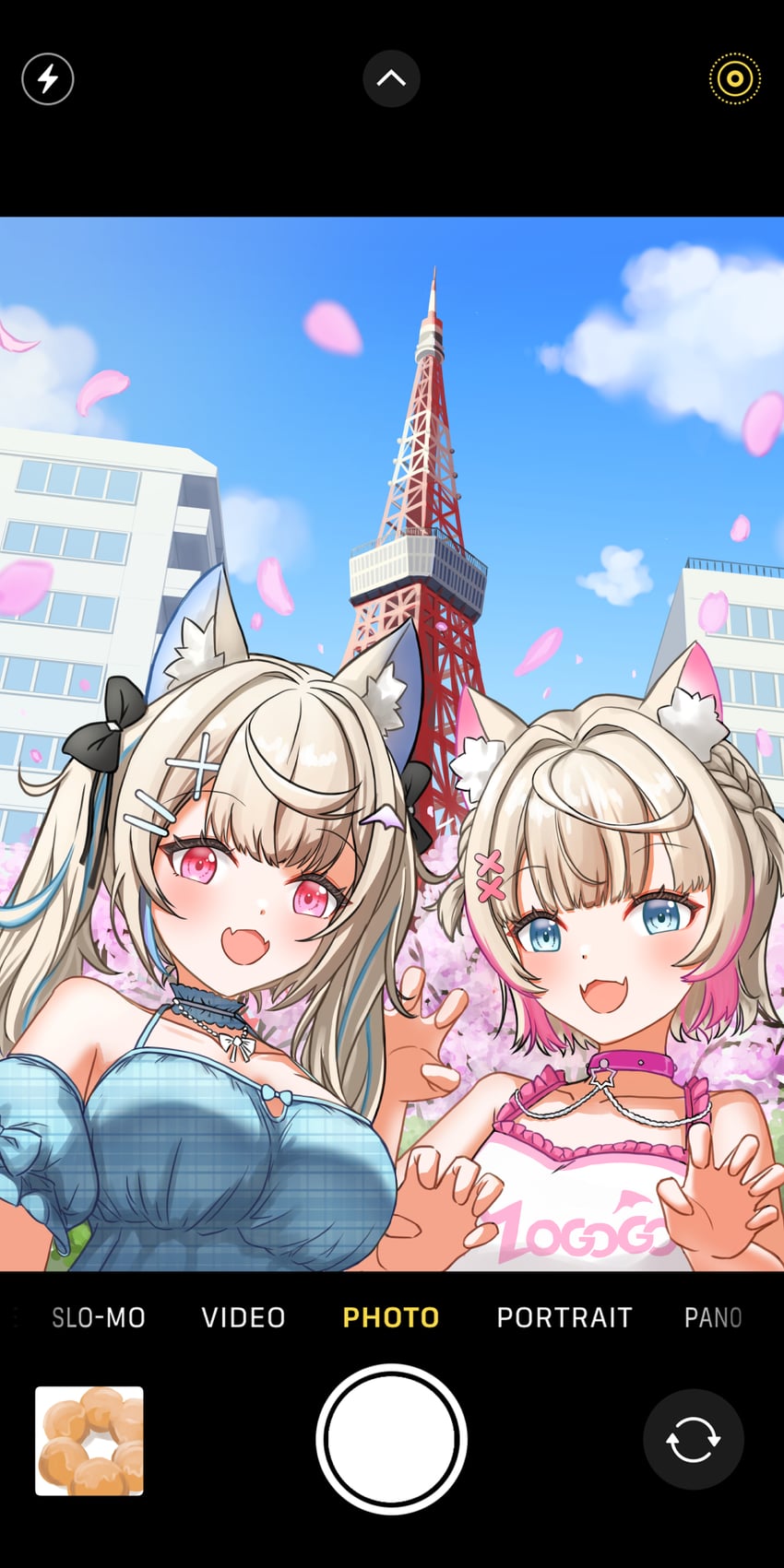 fuwawa abyssgard and mococo abyssgard (hololive and 1 more) drawn by user_dfnr8777
