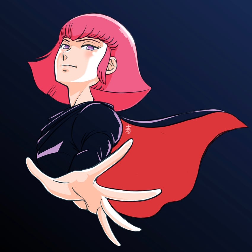 haman karn (gundam and 1 more) drawn by aobito_sukoyaka_bystander