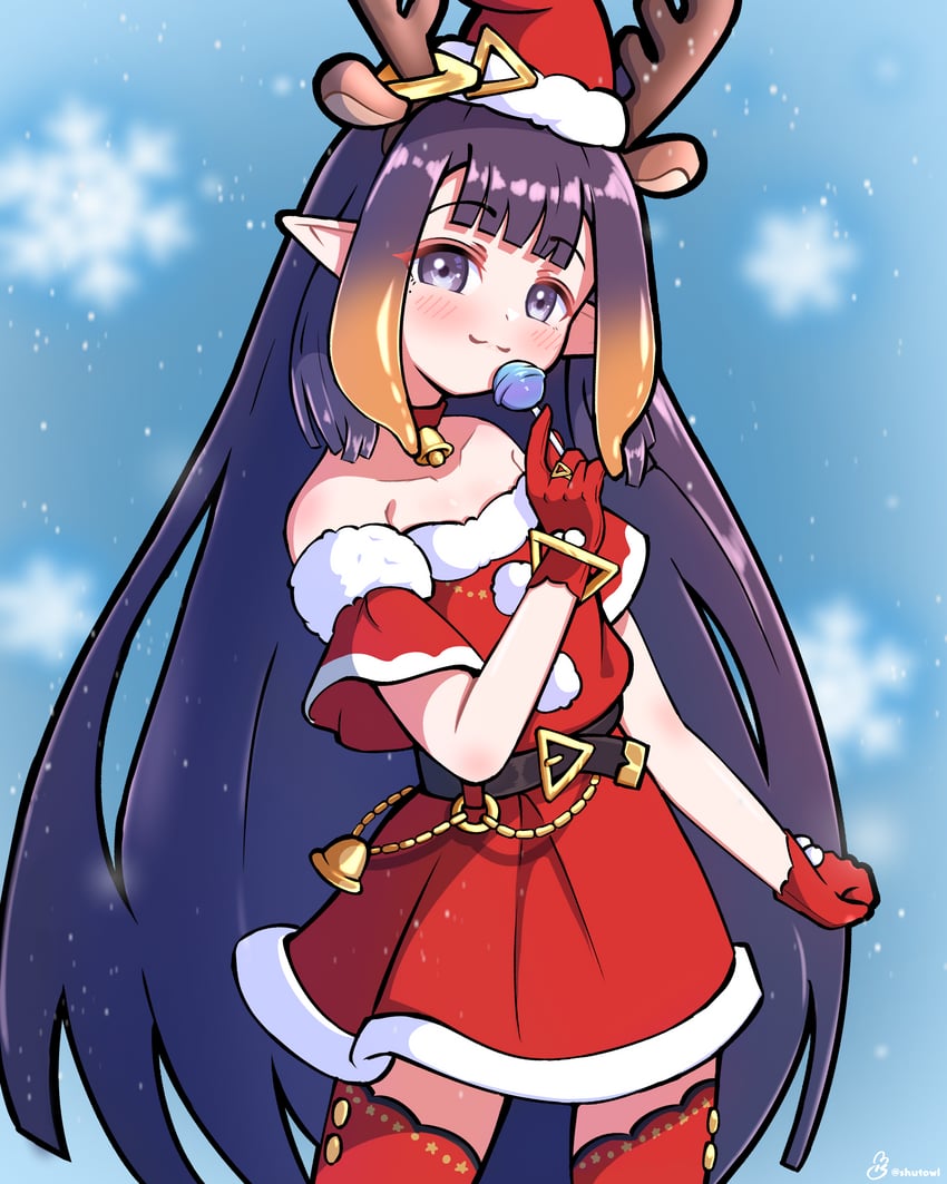 ninomae ina'nis (hololive and 1 more) drawn by shutowl