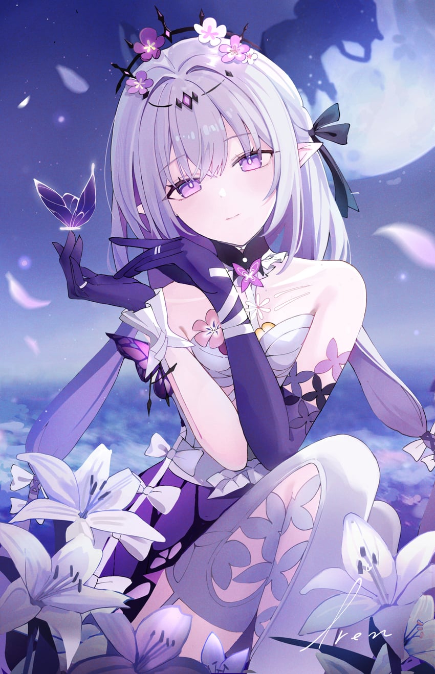 castorice (honkai and 1 more) drawn by iren_lovel