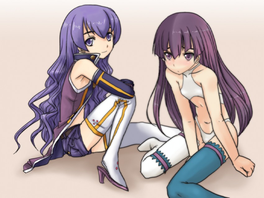 finnel and cocona vatel (ar tonelico and 1 more) drawn by tana_(analog-matirx)