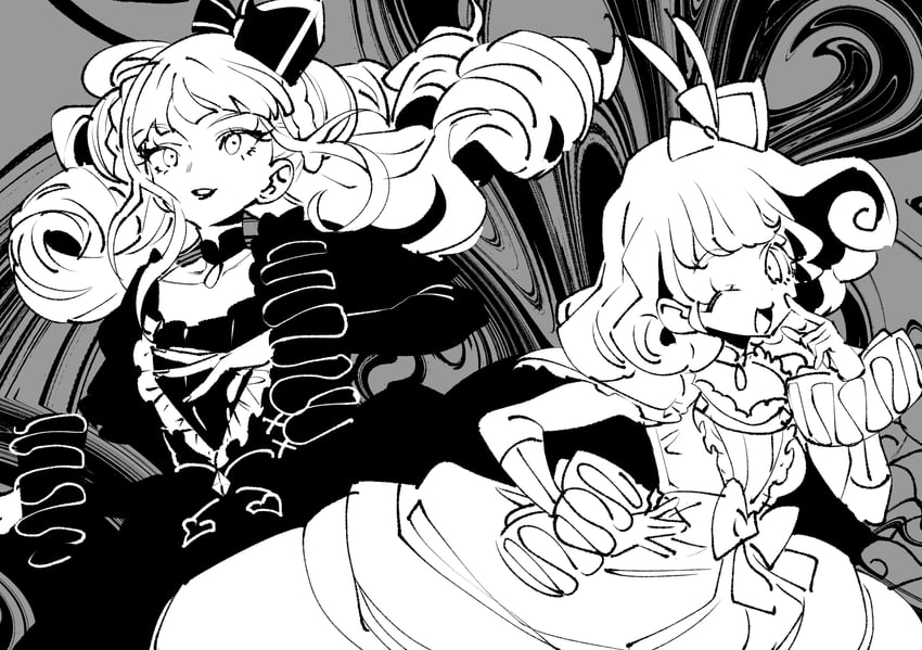 amauri miruki and kokoa remon (pretty series and 1 more) drawn by zashima