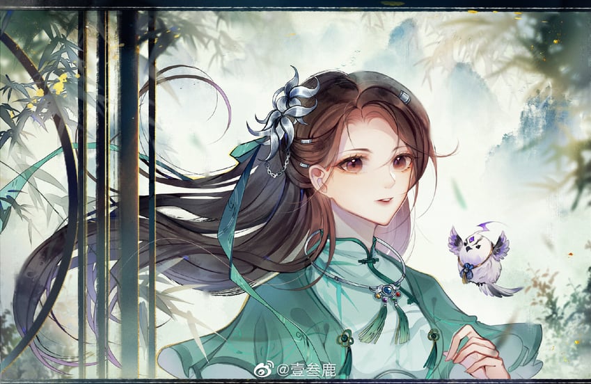 yue qingshu (xianjian qixia zhuan and 1 more) drawn by yisanlu