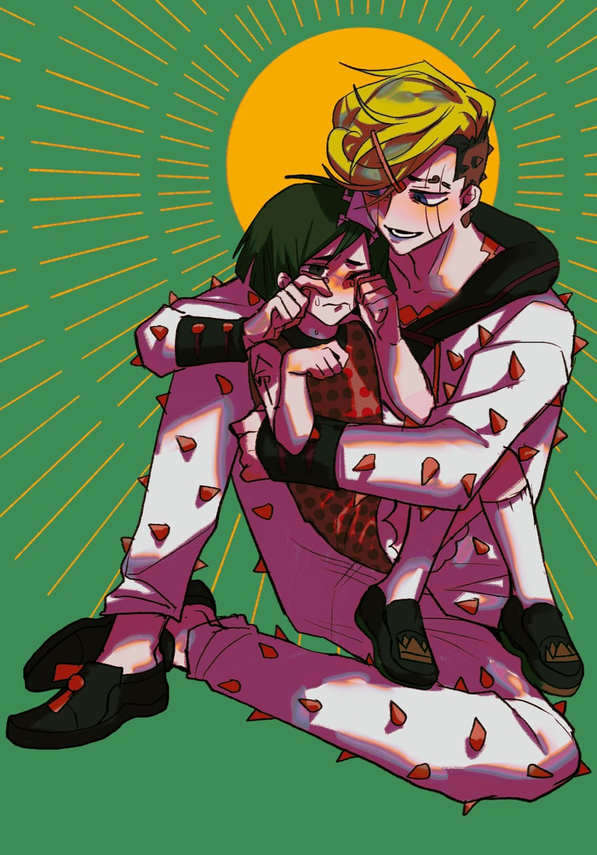 higashikata jobin and higashikata tsurugi (jojo no kimyou na bouken and 1 more) drawn by swampland