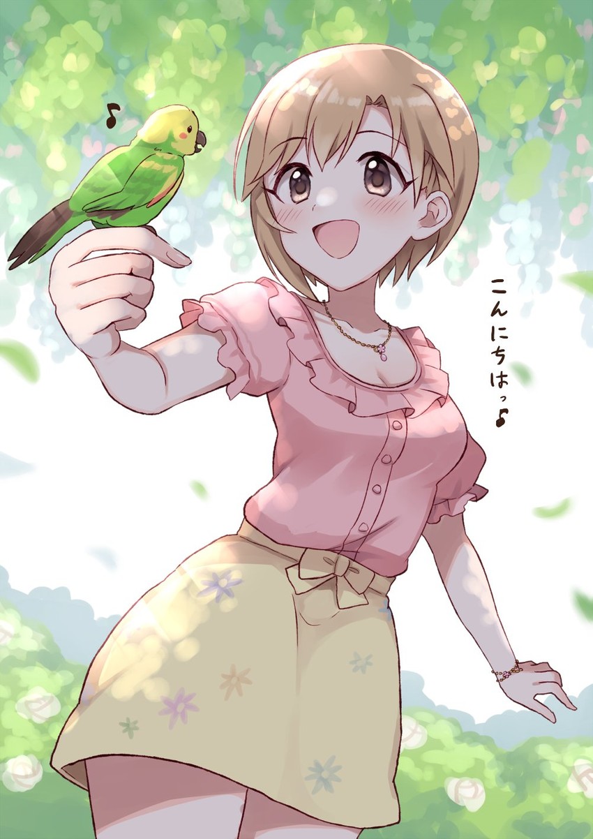aiba yumi (idolmaster and 1 more) drawn by gum_(vivid_garden)