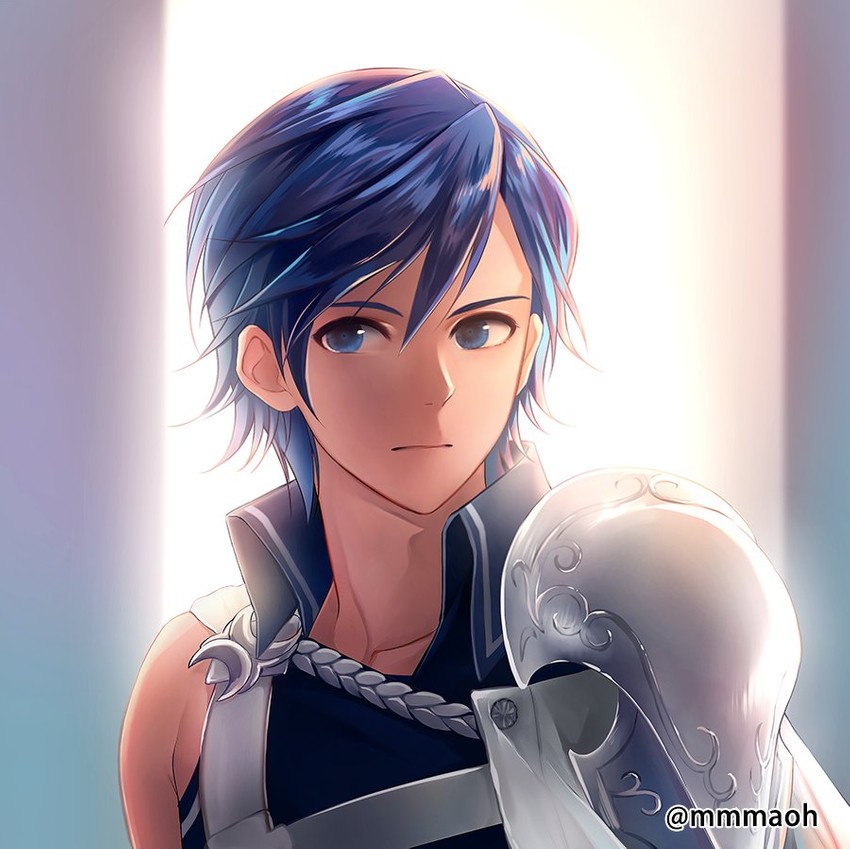 chrom (fire emblem and 1 more) drawn by mmmaoh