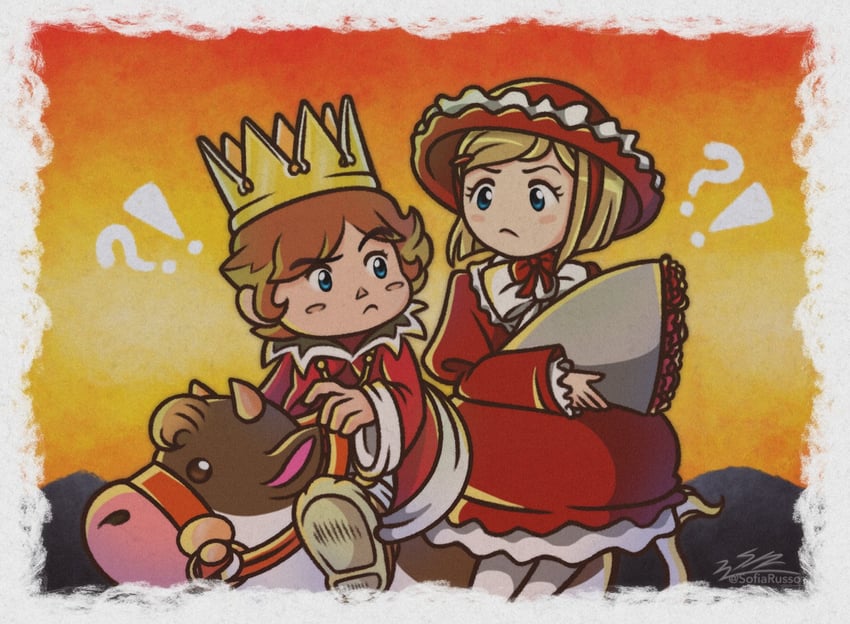 corobo and wendy (rule of rose and 1 more) drawn by sofytofy