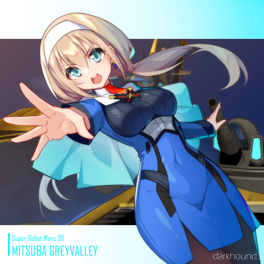 mitsuba greyvalley (super robot wars and 1 more) drawn by dark_hound_3