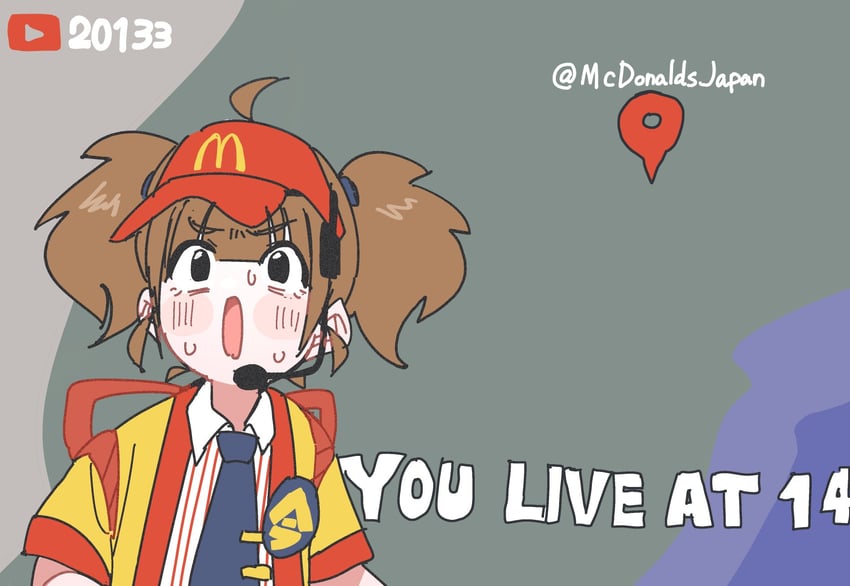 imadake dabuchi tabemi and ishowspeed (mcdonald's) drawn by koyansuee