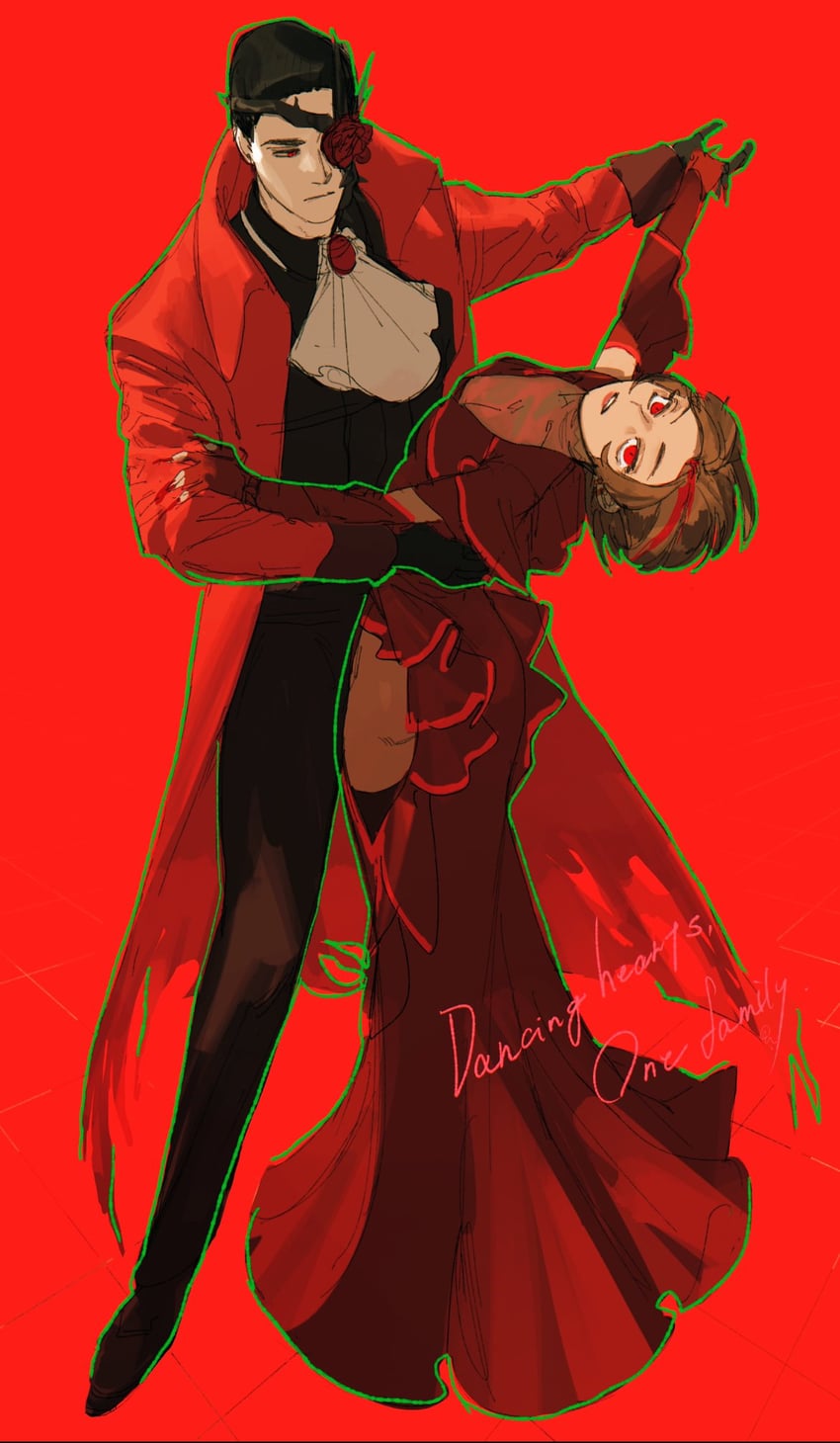 outis and meursault (project moon and 1 more) drawn by nacaji