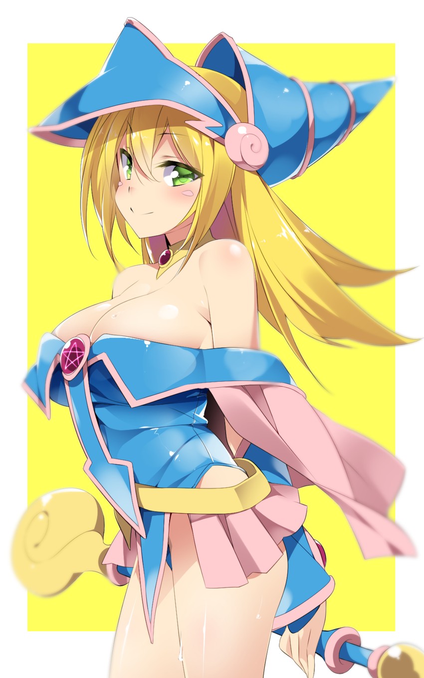 dark magician girl (yu-gi-oh!) drawn by mtu_(orewamuzituda)