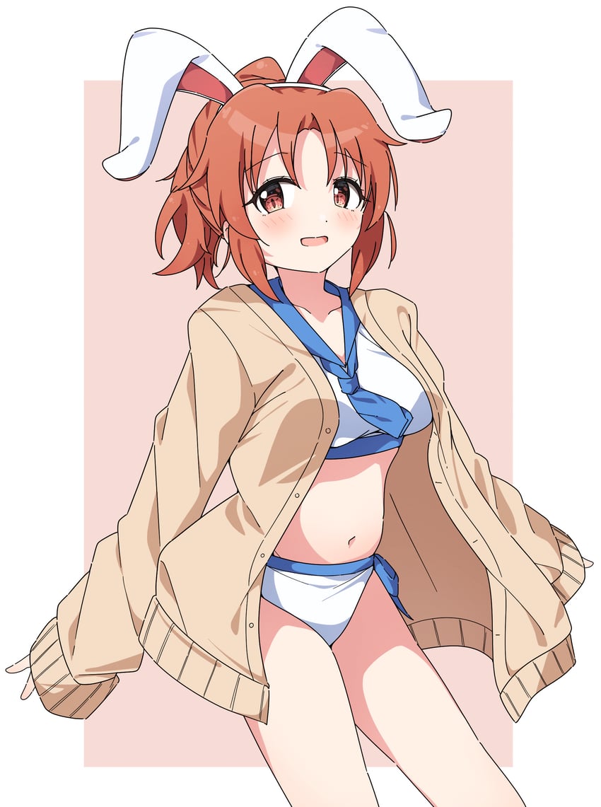 abe nana (idolmaster and 2 more) drawn by yairo_ju