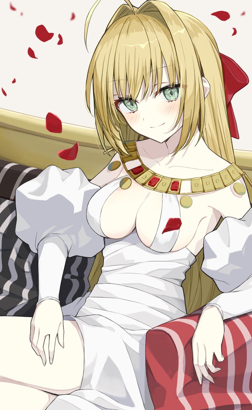 nero claudius (fate and 2 more) drawn by kake_udon