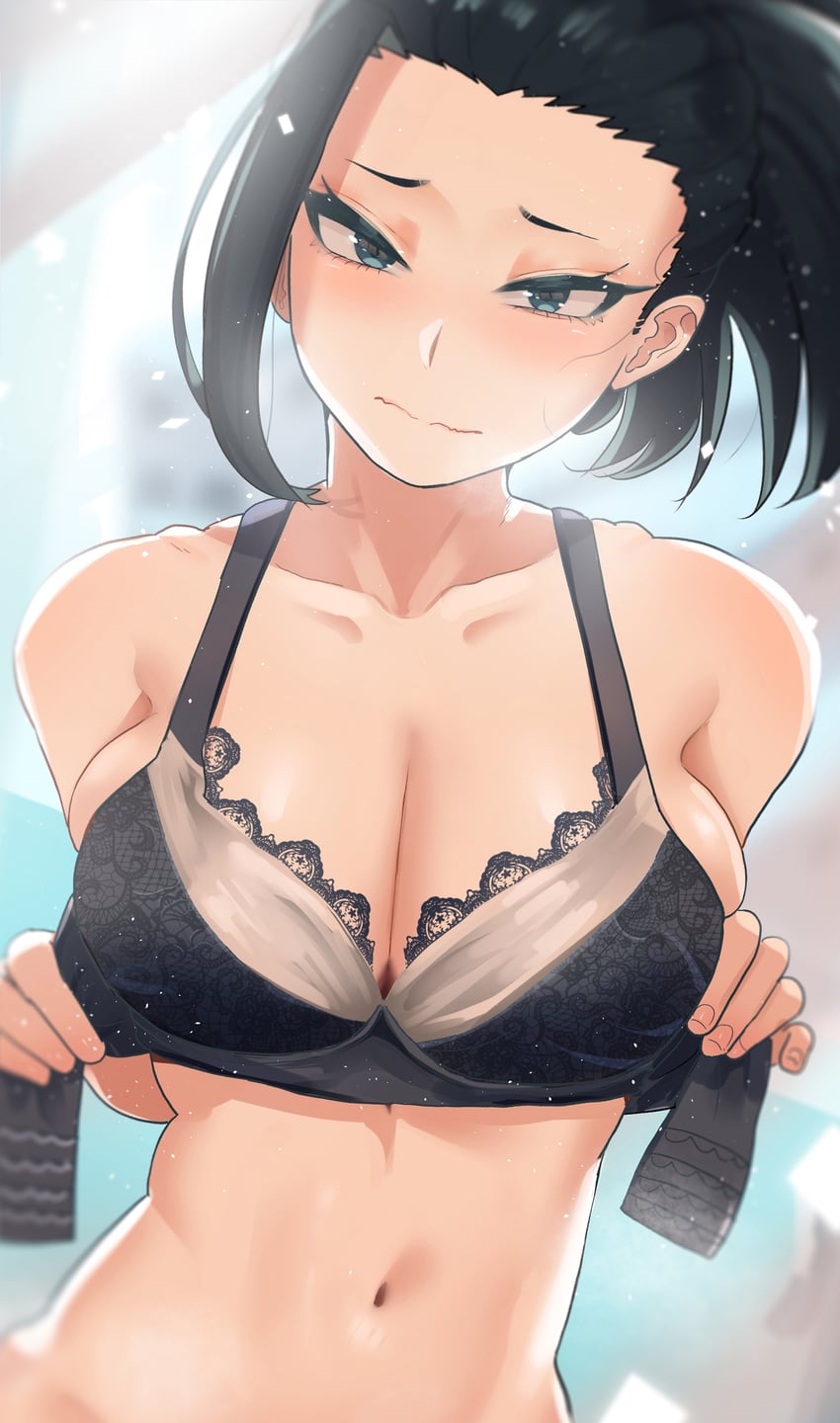 yaoyorozu momo (boku no hero academia) drawn by zd_(pixiv6210083)