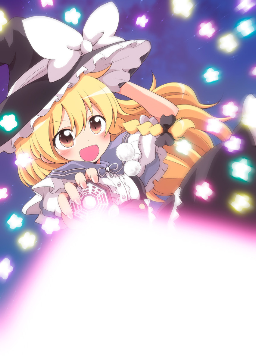 kirisame marisa (touhou and 1 more) drawn by massala