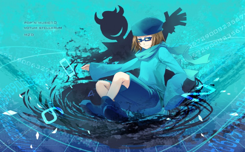 mzd and hatena (bemani and 1 more) drawn by shiramori_yuse