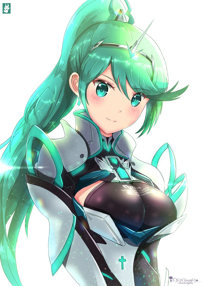 pneuma (xenoblade chronicles and 1 more) drawn by chinchongcha