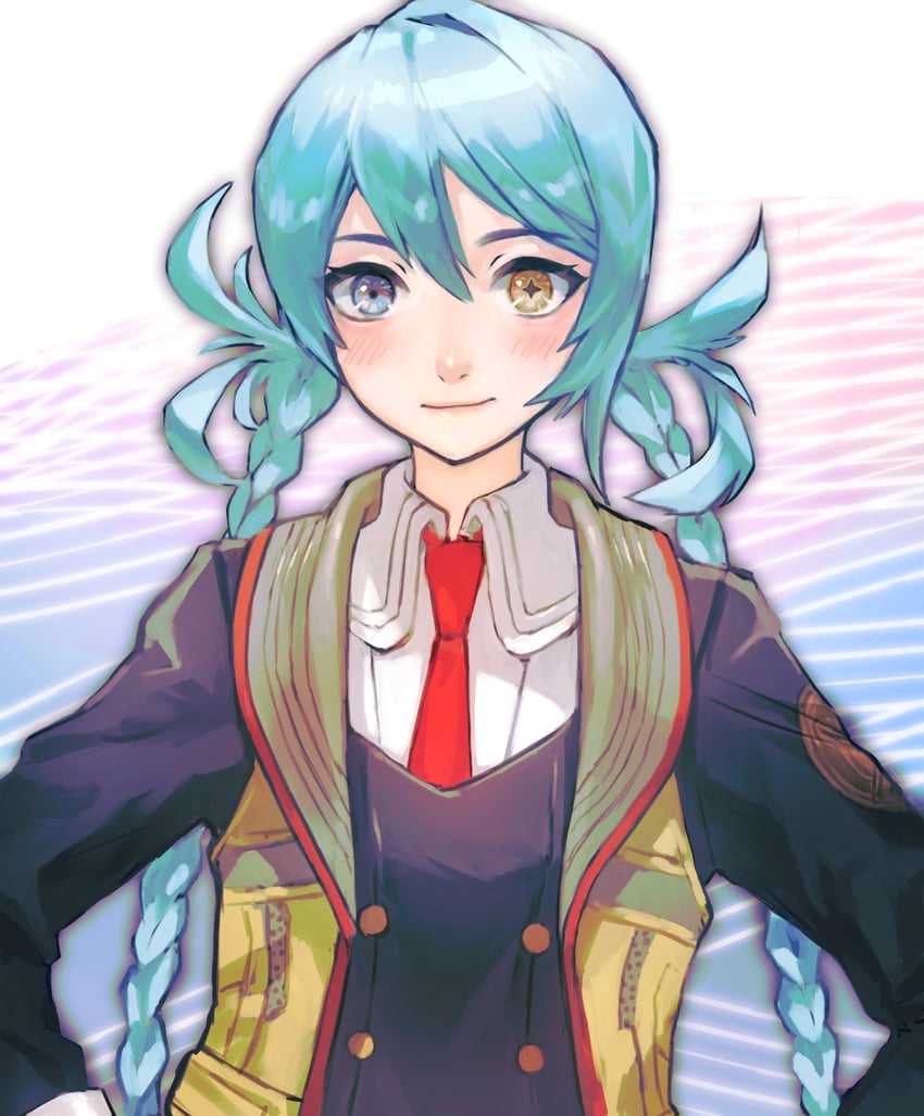 okiura mizuki (ai the somnium files and 1 more) drawn by cat_cat_mammoth