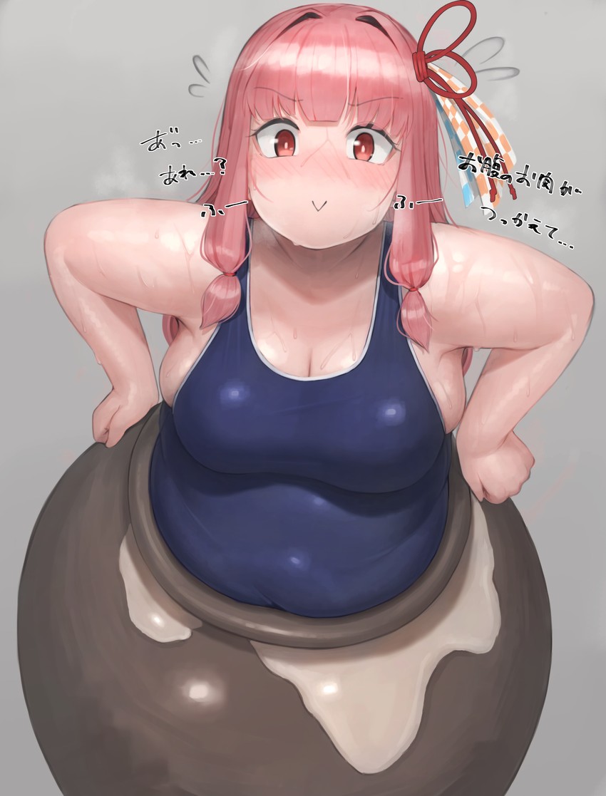 kotonoha akane (voiceroid and 1 more) drawn by oruka_(kamituki0827)