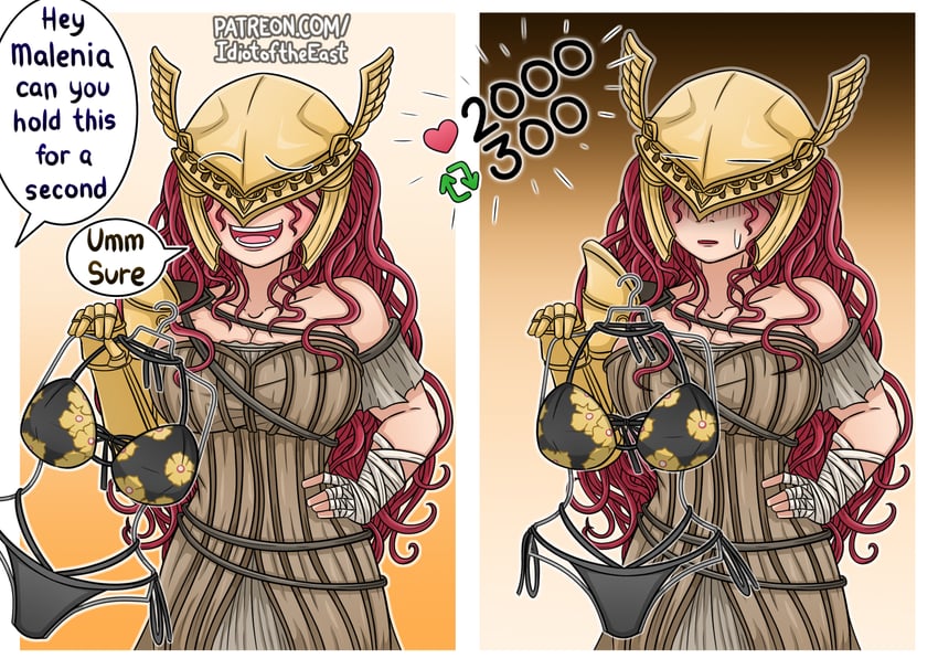 malenia blade of miquella (elden ring and 1 more) drawn by idiot_of_the_east